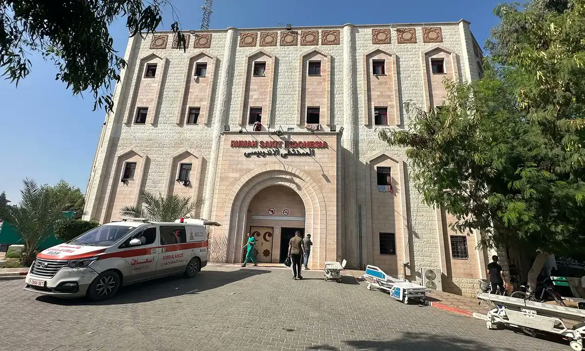 Israeli forces assault patients at Indonesian Hospital in Gaza