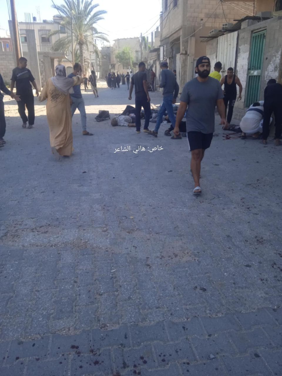 Six civilians killed in Israeli airstrike south of Gaza Strip