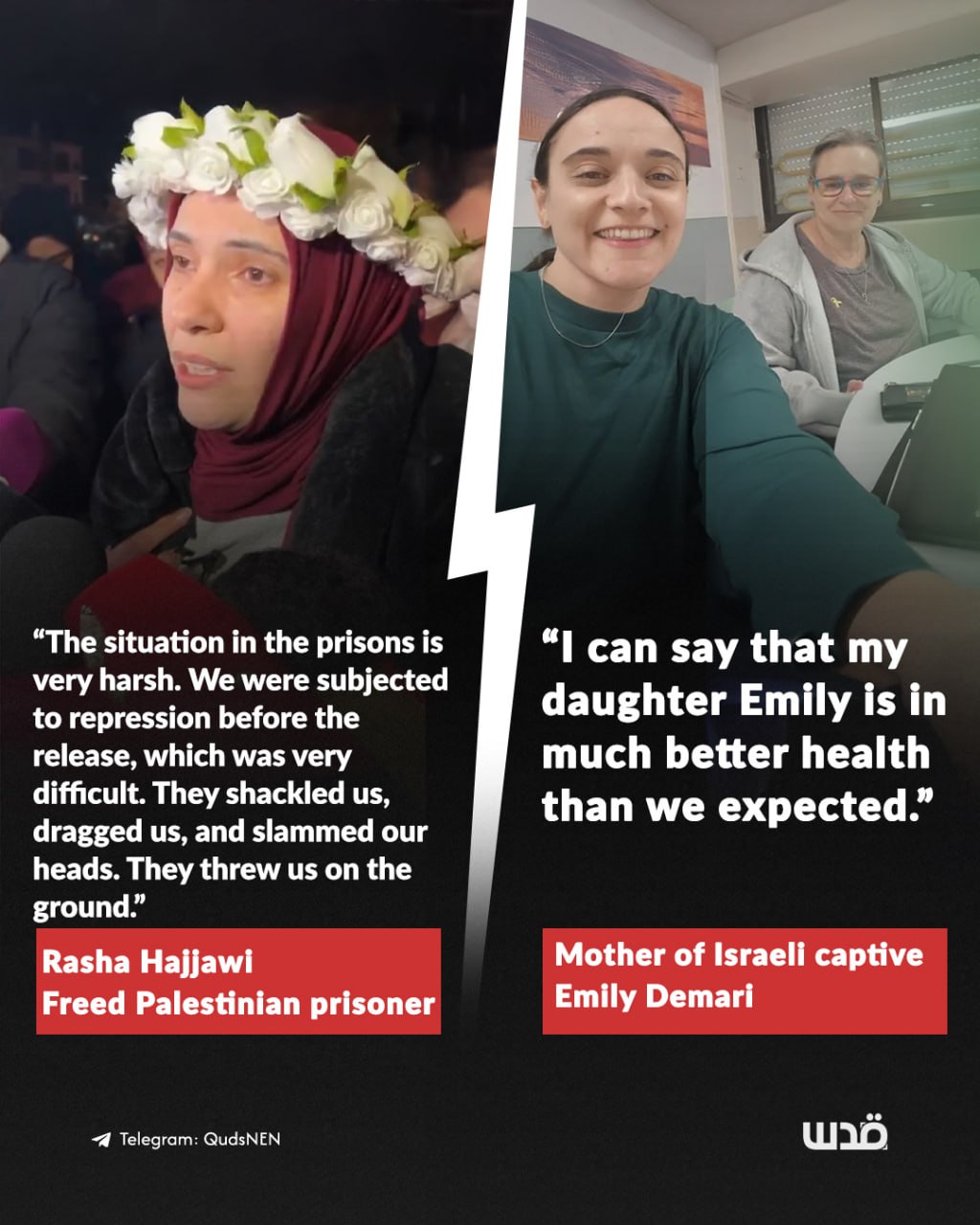 Freed Palestinian prisoners describe mistreatment in Israeli prisons