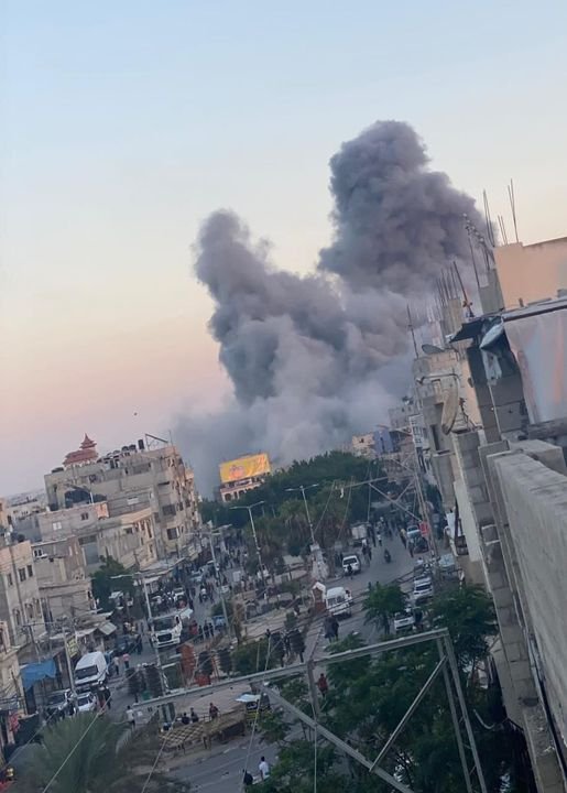Deaths and injuries in Israeli strike on Gaza charity association