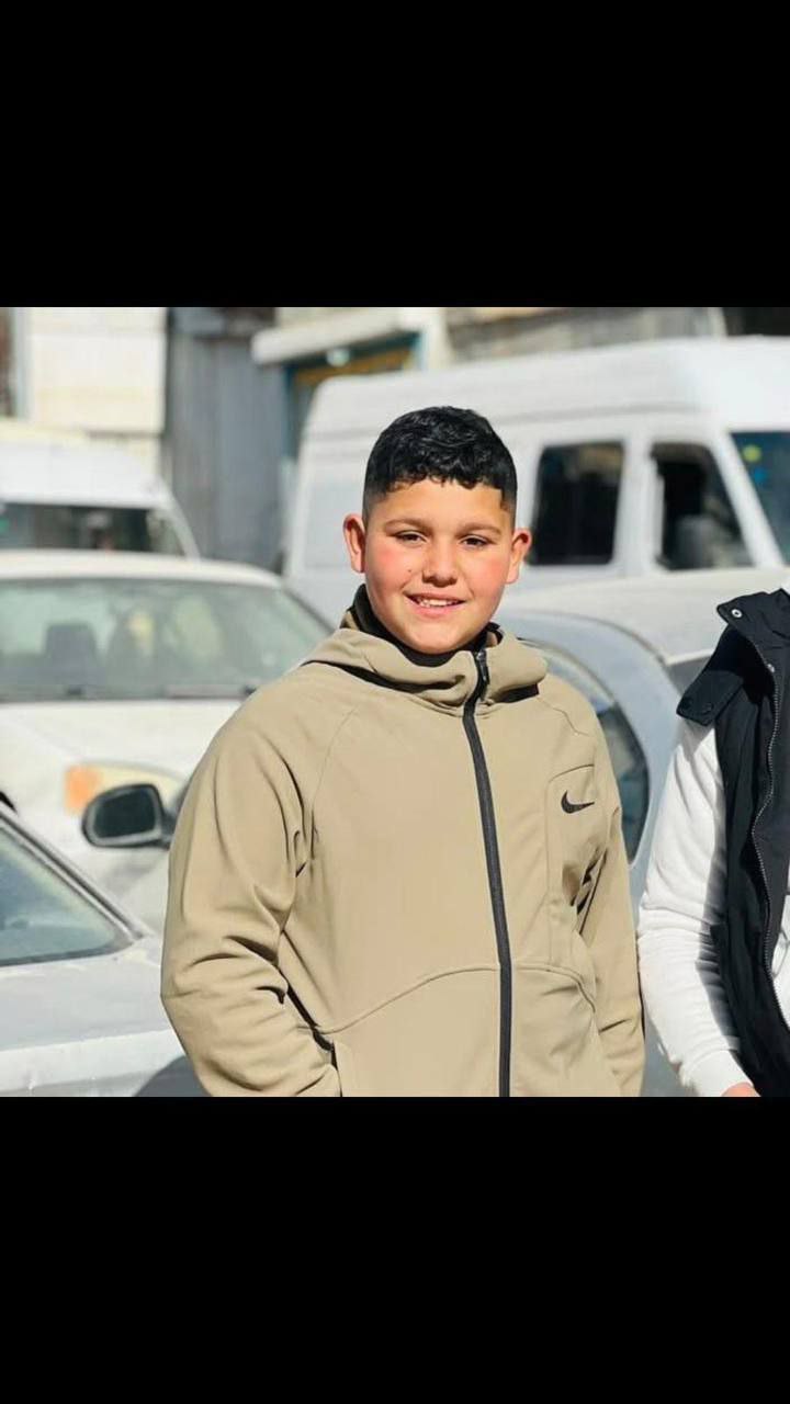 Israeli forces arrest child Ihab Eliasori in Al-Arroub camp raid