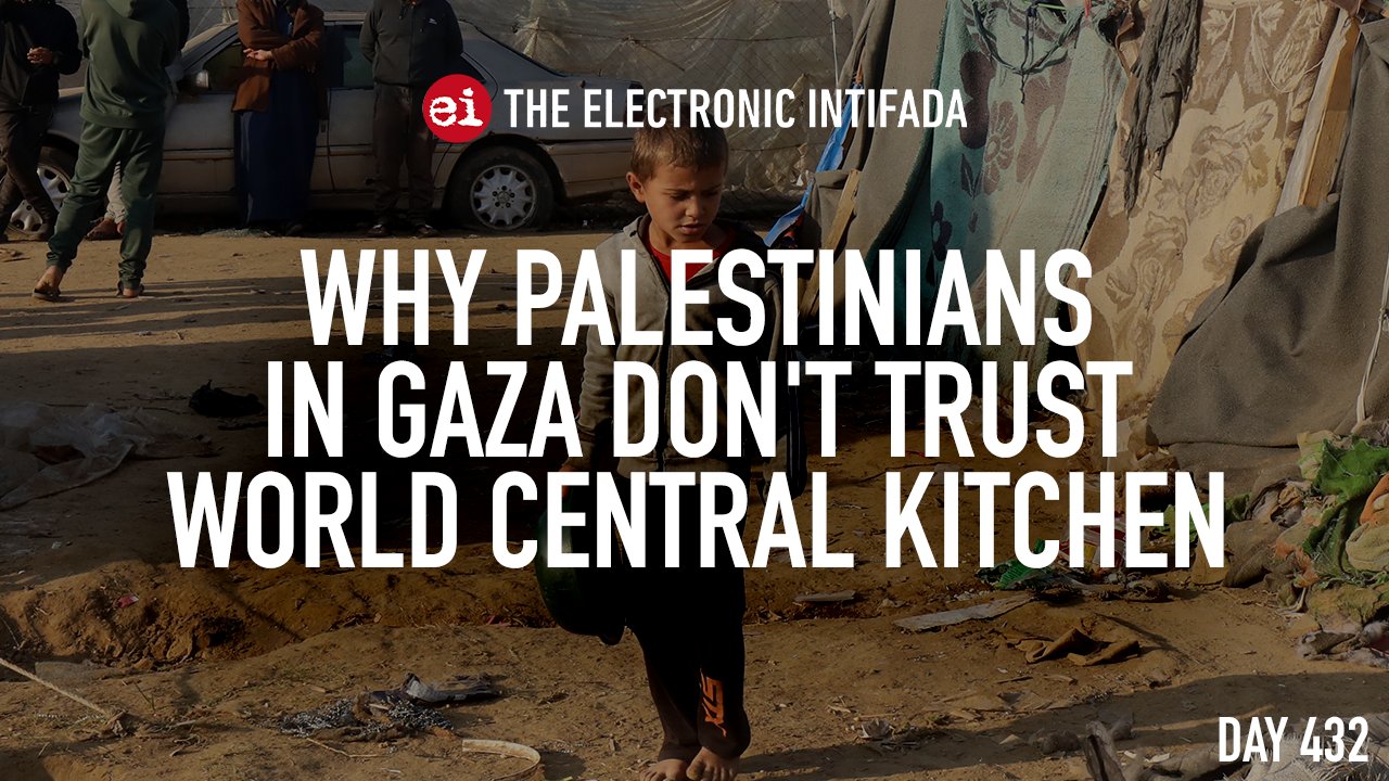 Palestinians in Gaza distrust World Central Kitchen aid