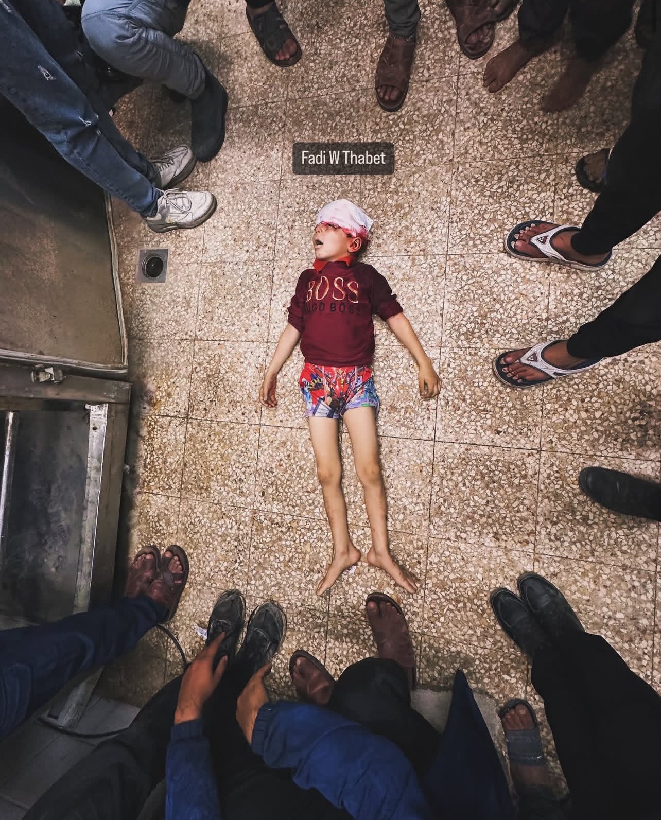 Palestinian child killed in Israeli airstrike in Al-Zawaida, central Gaza