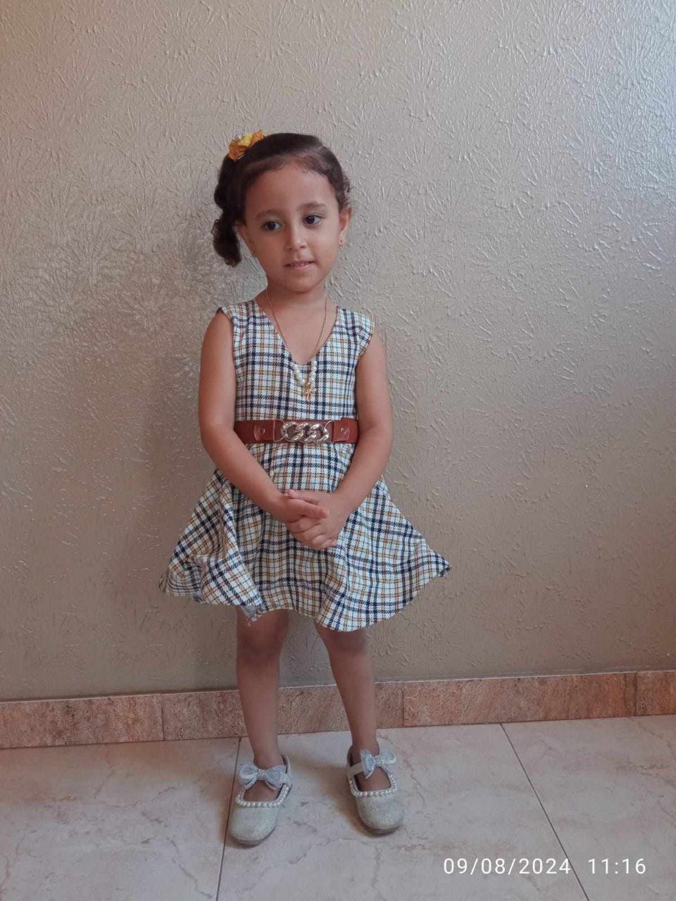 Child Sila Mohammed Abu Said killed in Israeli airstrike on Al-Maghazi camp