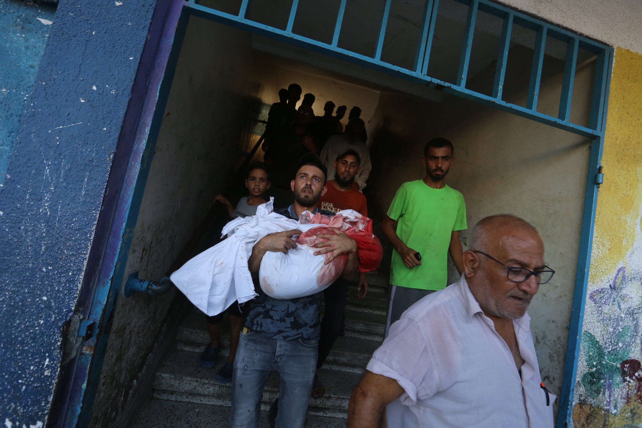 Israeli Bombing of Nuseirat School Kills 18