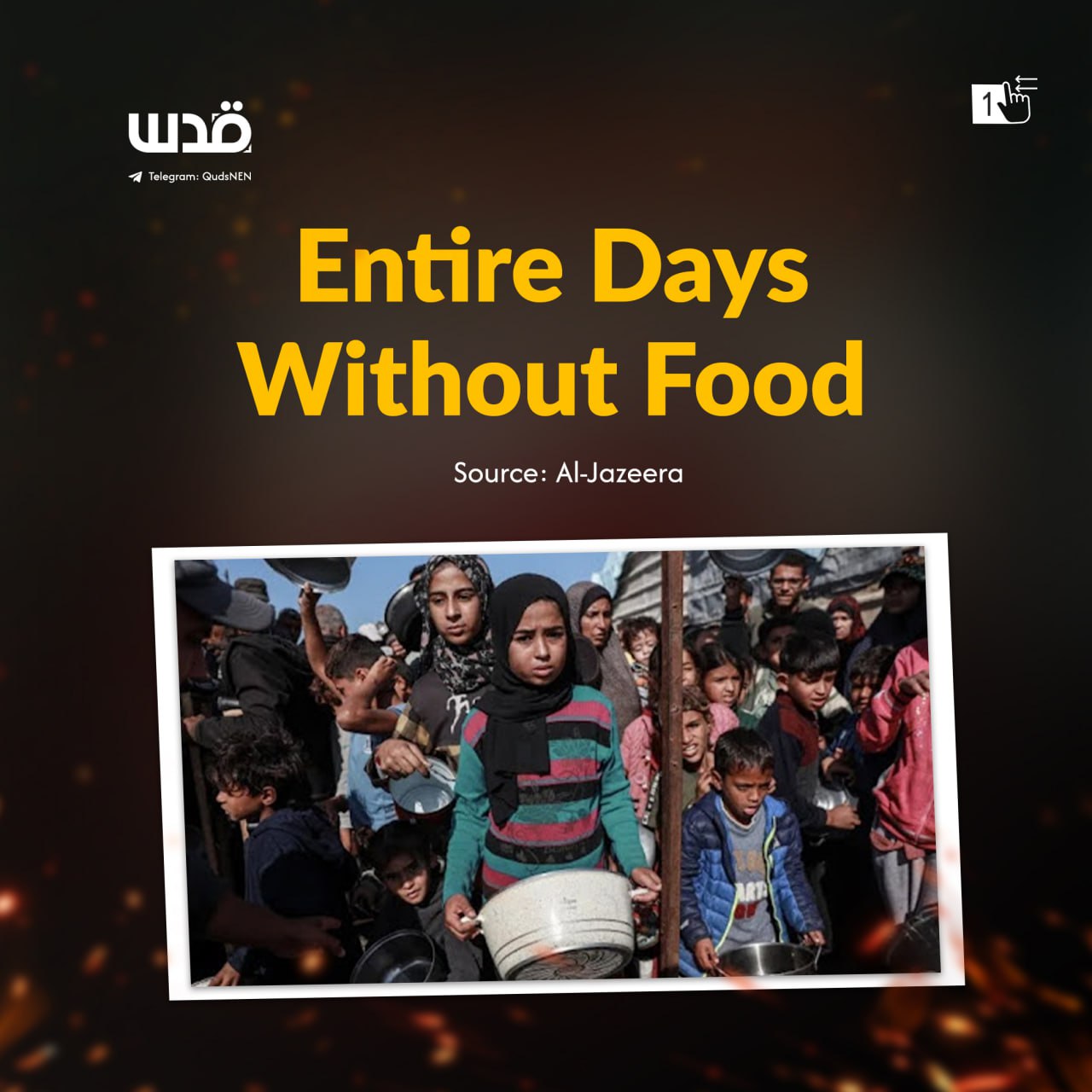 Gaza mother spends hours daily seeking food for children