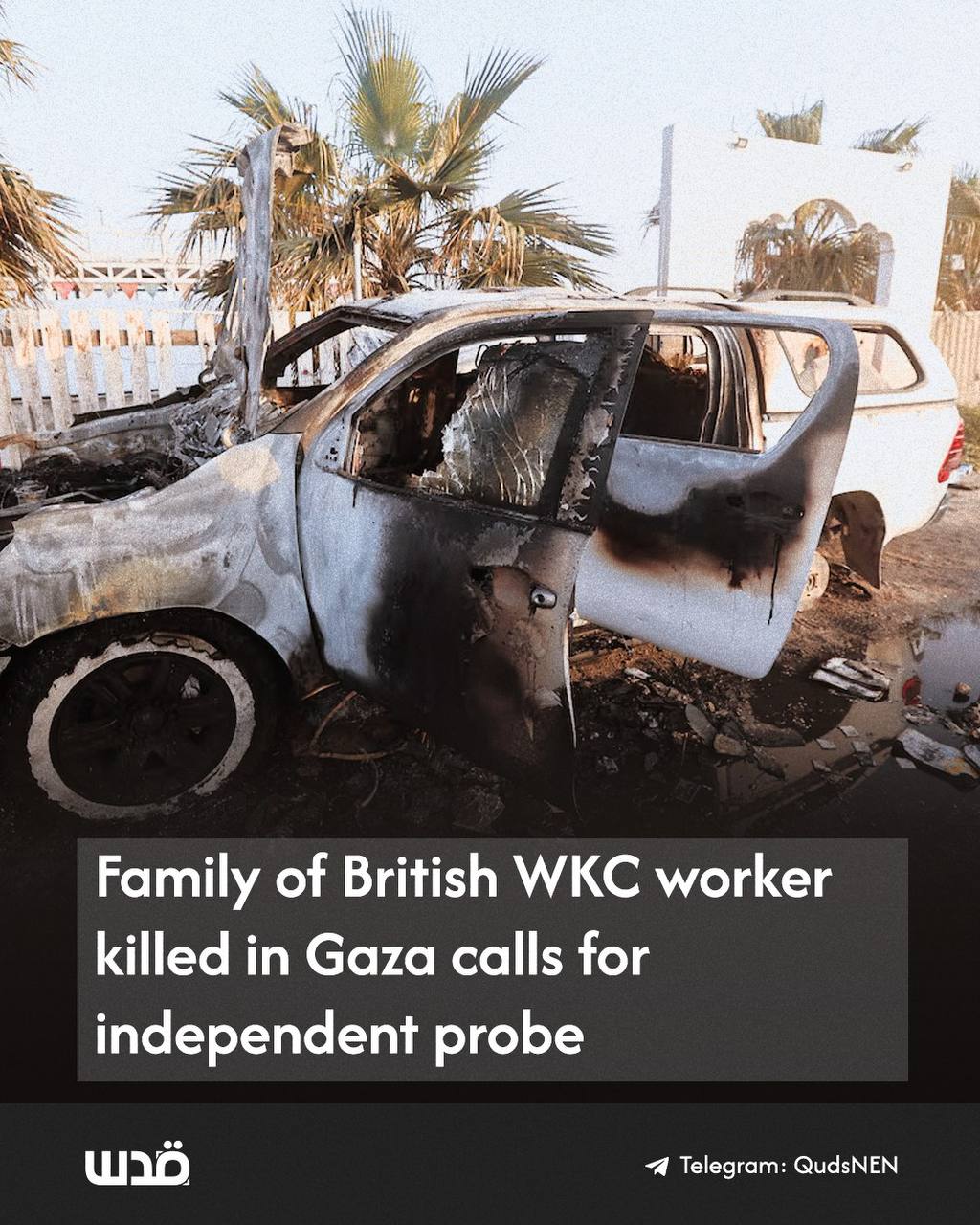 Family of British aid worker killed in Gaza seeks independent investigation