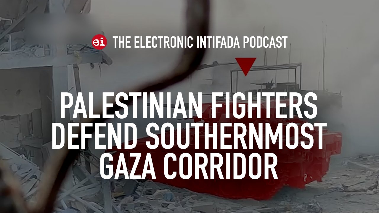 Palestinian fighters defend southernmost Gaza corridor