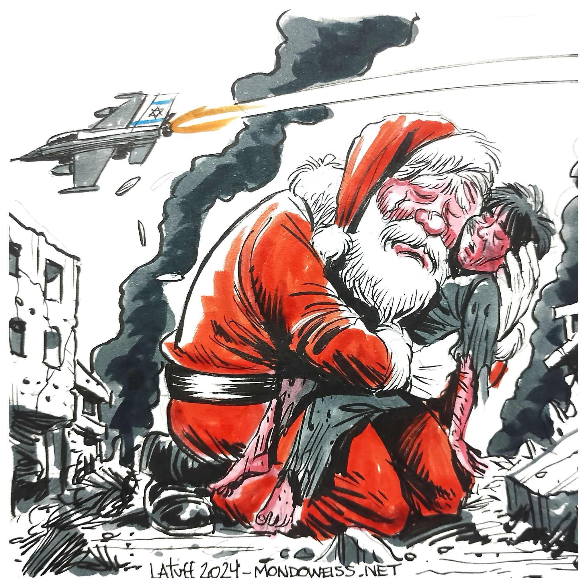 Palestinians in Gaza mark Christmas under genocide