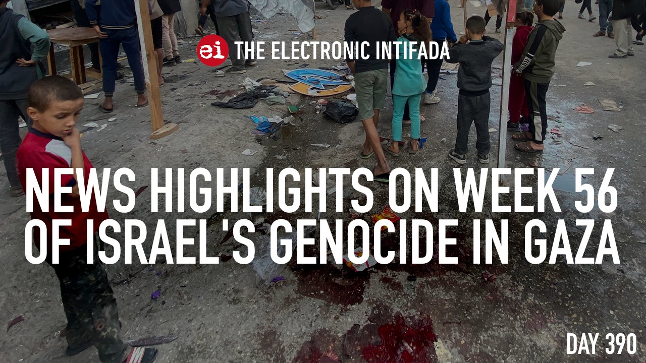 Week 56 news highlights on Israel’s genocide in Gaza