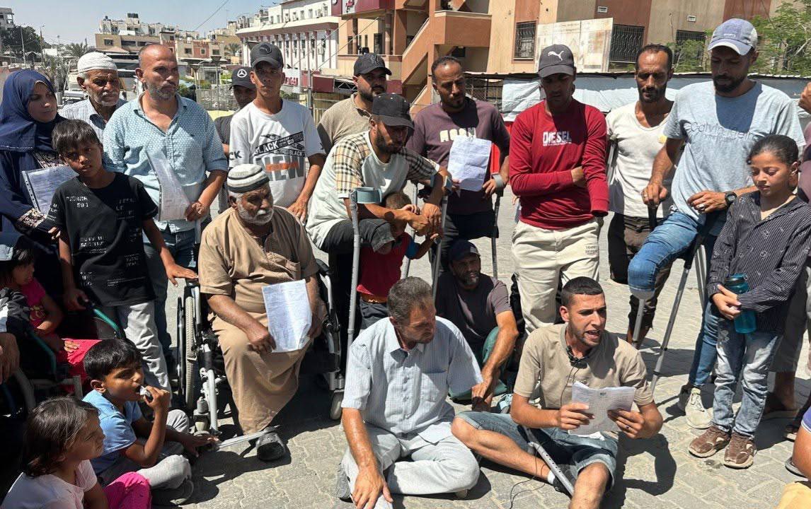 Gaza war wounded demand urgent travel abroad for treatment