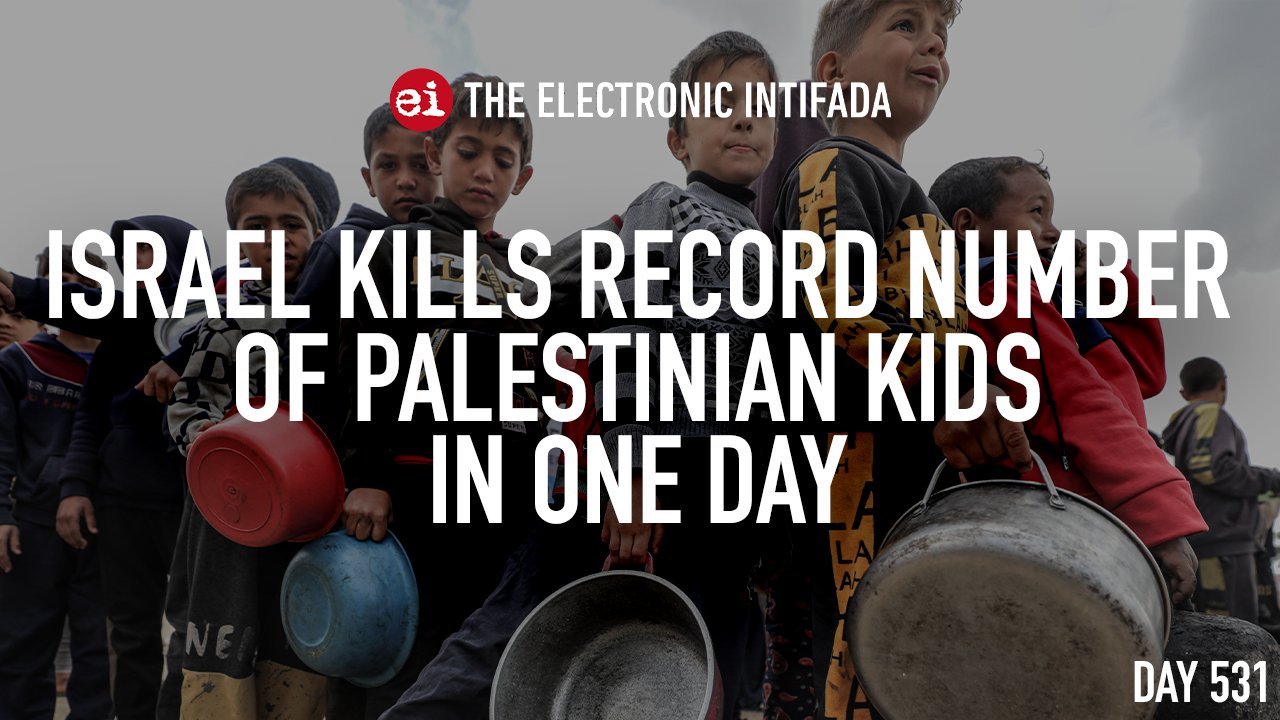 Israel kills record number of Palestinian children in one day