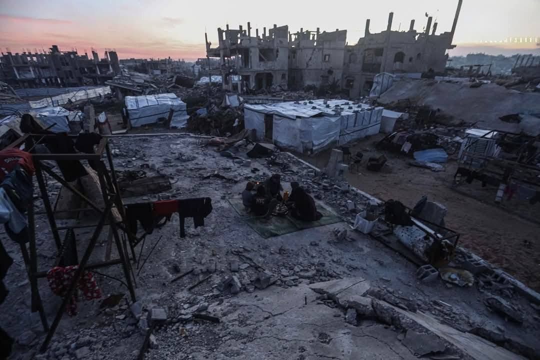 Gaza families break fast displaced after 500 days of war