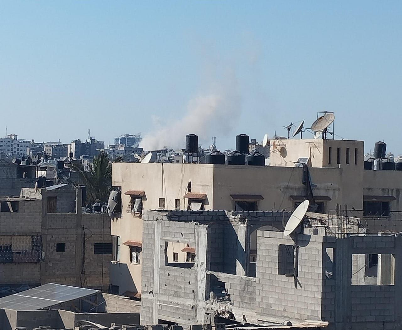 Israeli airstrikes target residential areas in Gaza City