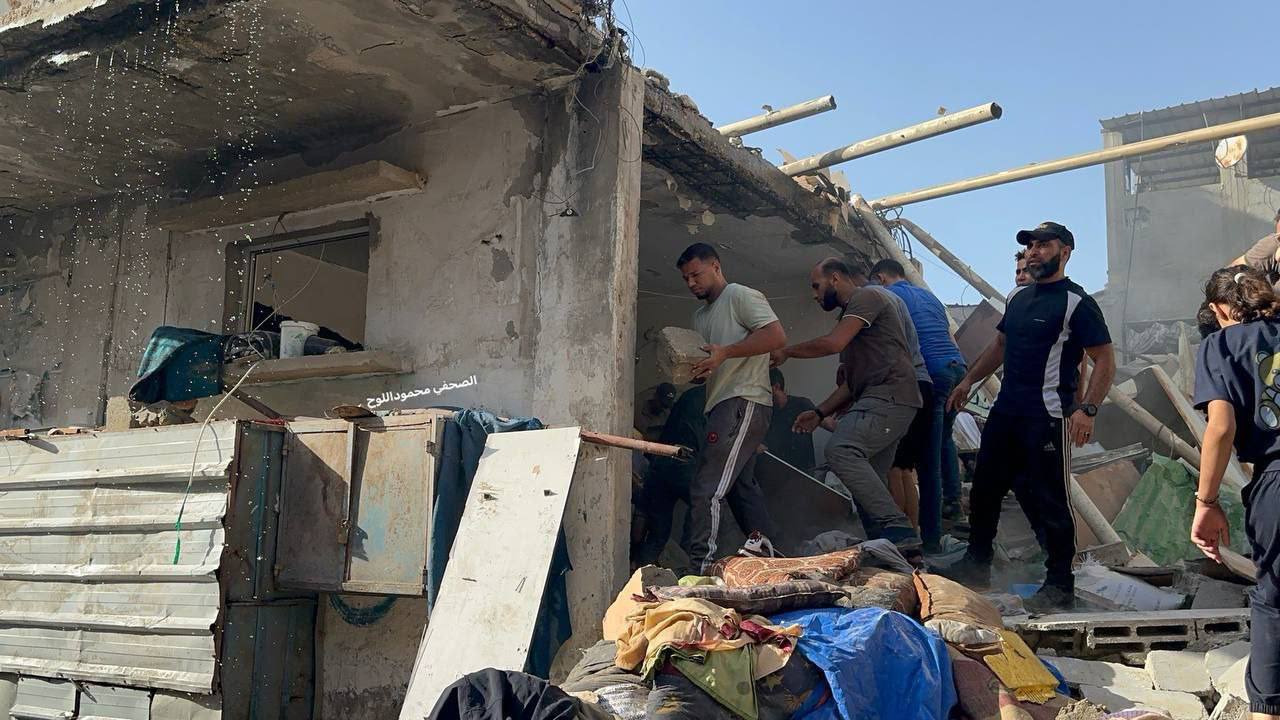 Seven Palestinians killed in Israeli airstrikes on Al-Bureij camp