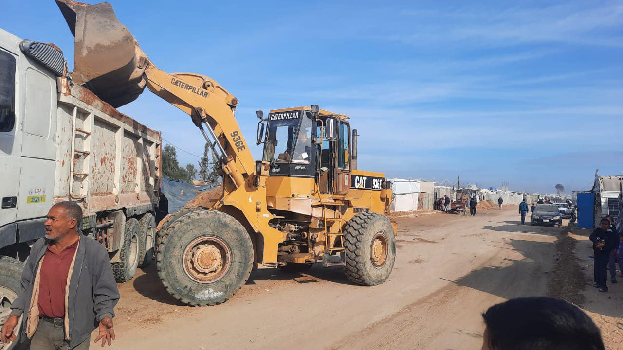Public works teams clear rubble, reopen roads across Gaza