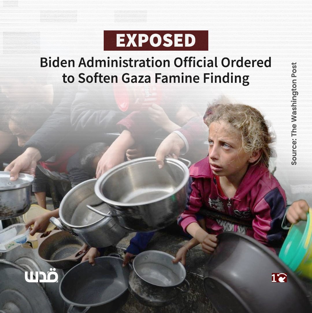 Biden official pressured FEWS NET to soften Gaza famine report