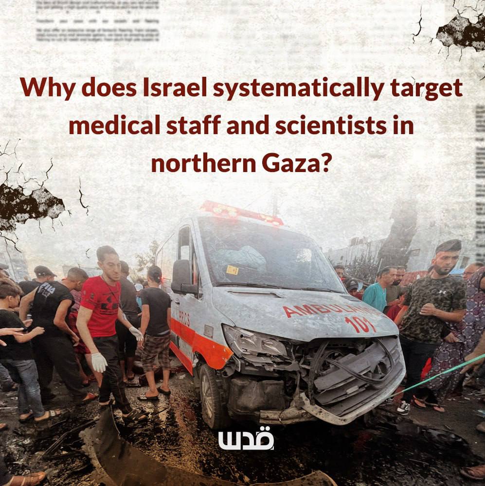 Euro-Med Monitor: Israel targets medical teams in northern Gaza