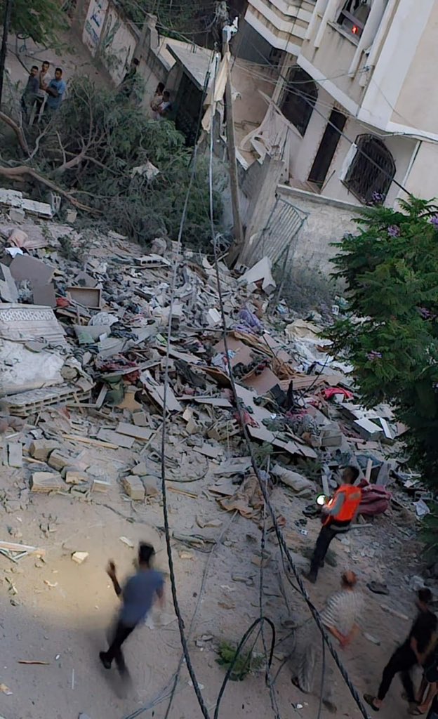 Israeli airstrike destroys al-Ya’qubi family home in Gaza City