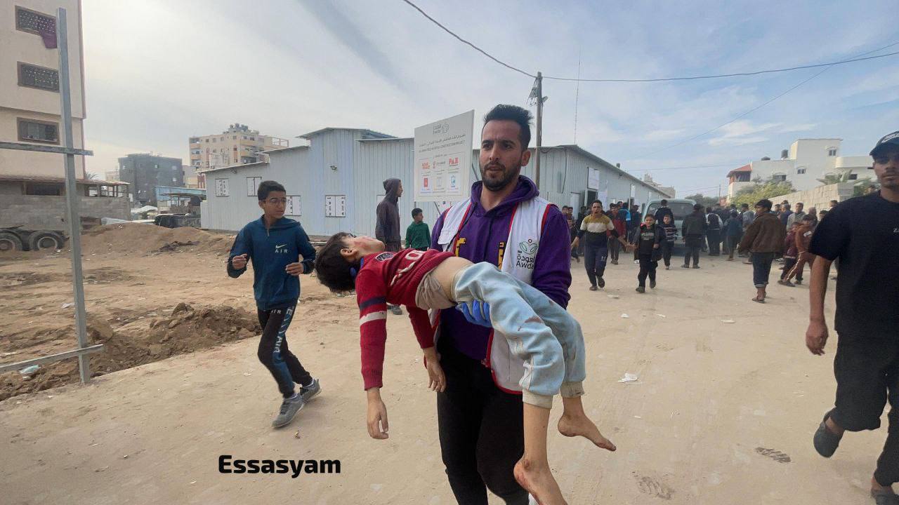 Three civilians killed in Israeli airstrike on Nusseirat camp