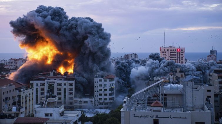 Two Palestinian girls killed in Israeli airstrike on Gaza City home