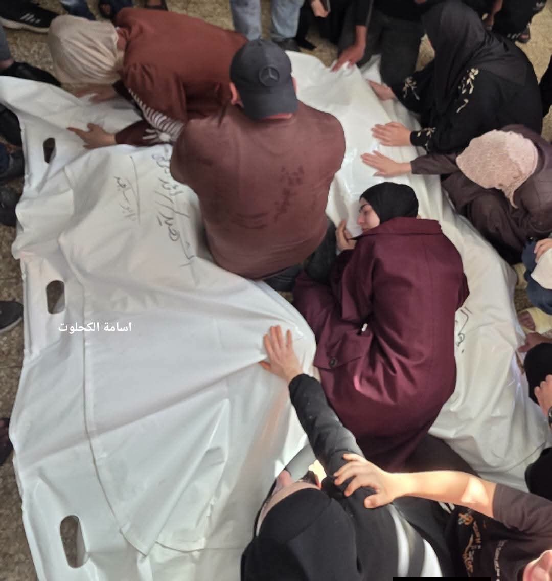 Family bids farewell to airstrike victims burned beyond recognition