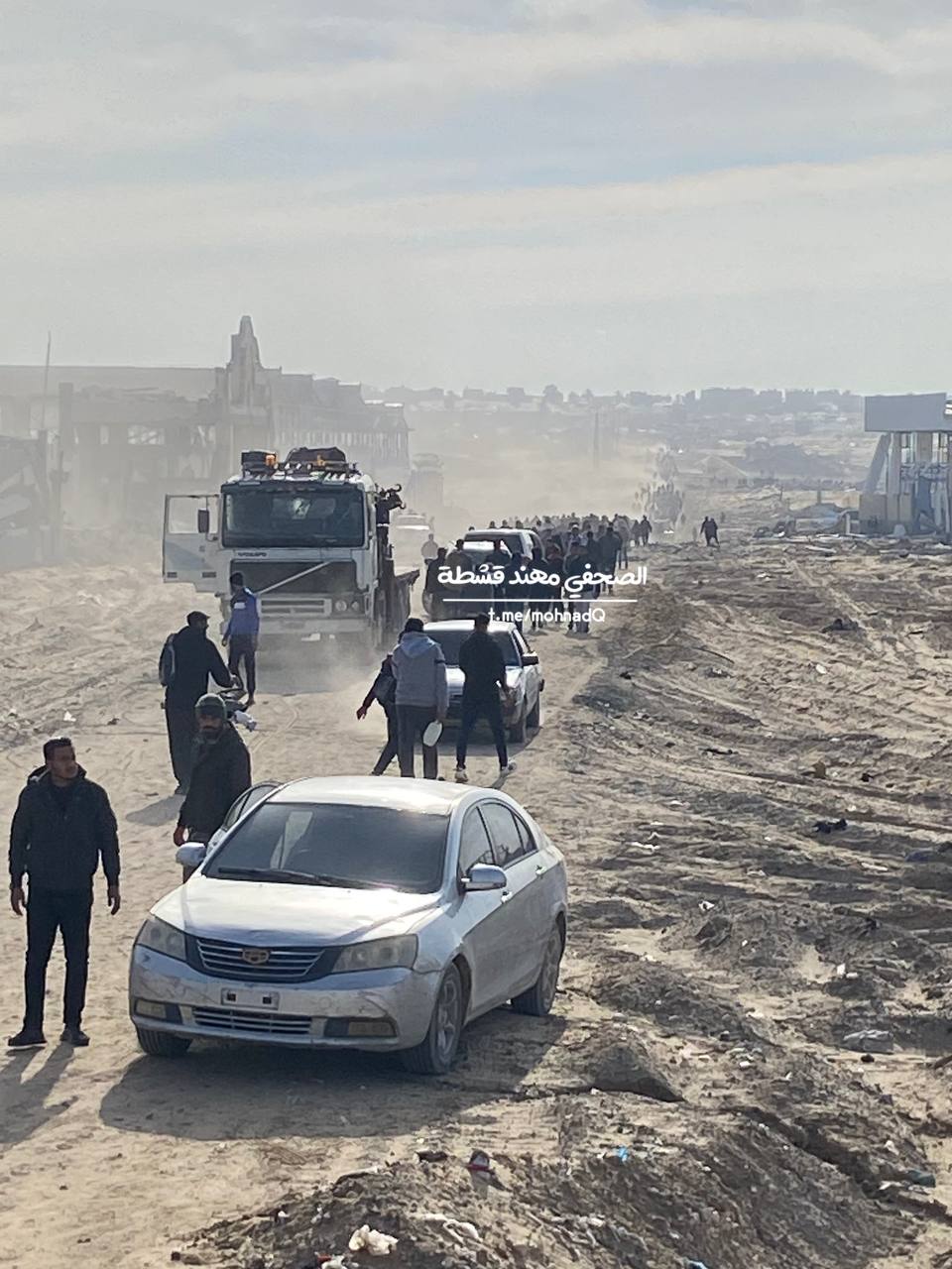 Displaced Khan Younis residents attempt return to Rafah