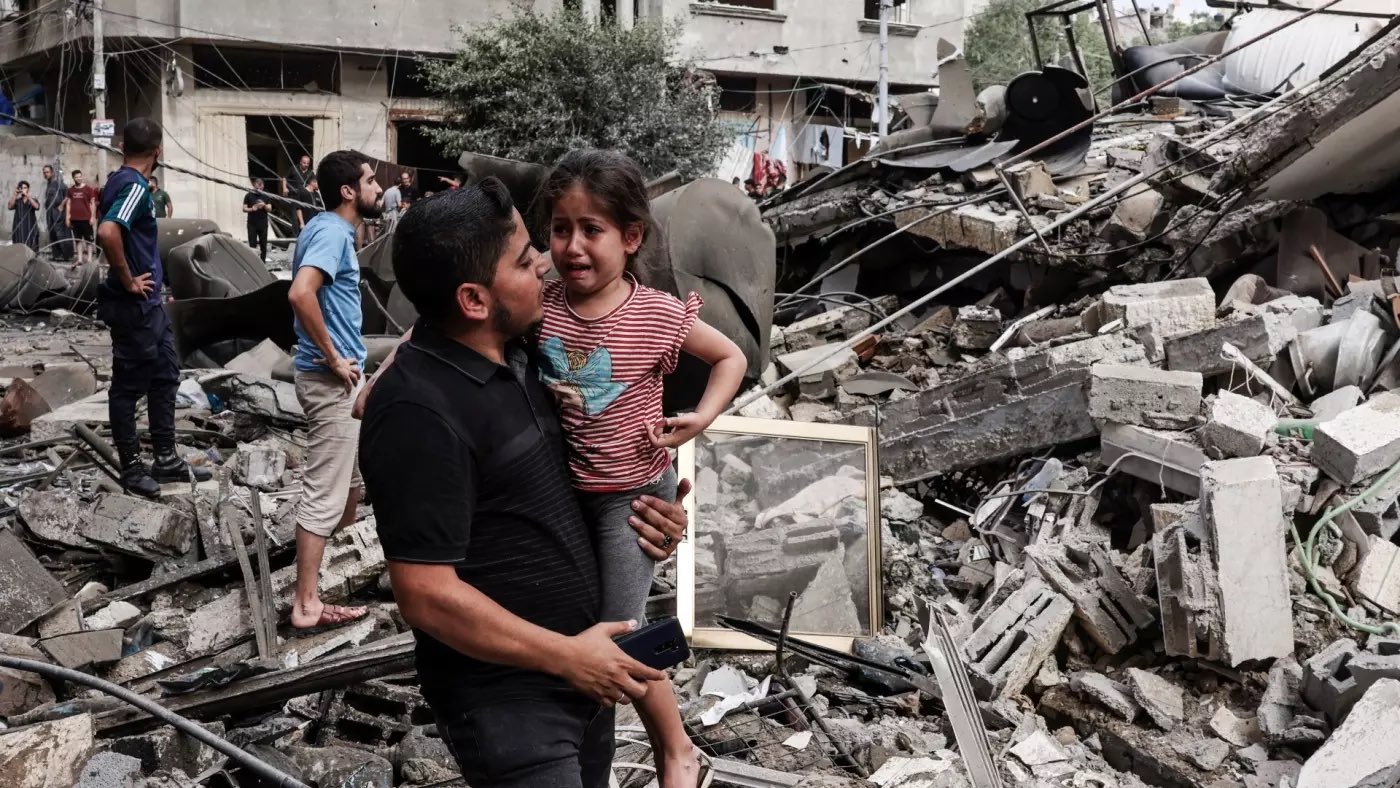 Netanyahu tells Gaza residents to ‘leave now’ as strikes continue