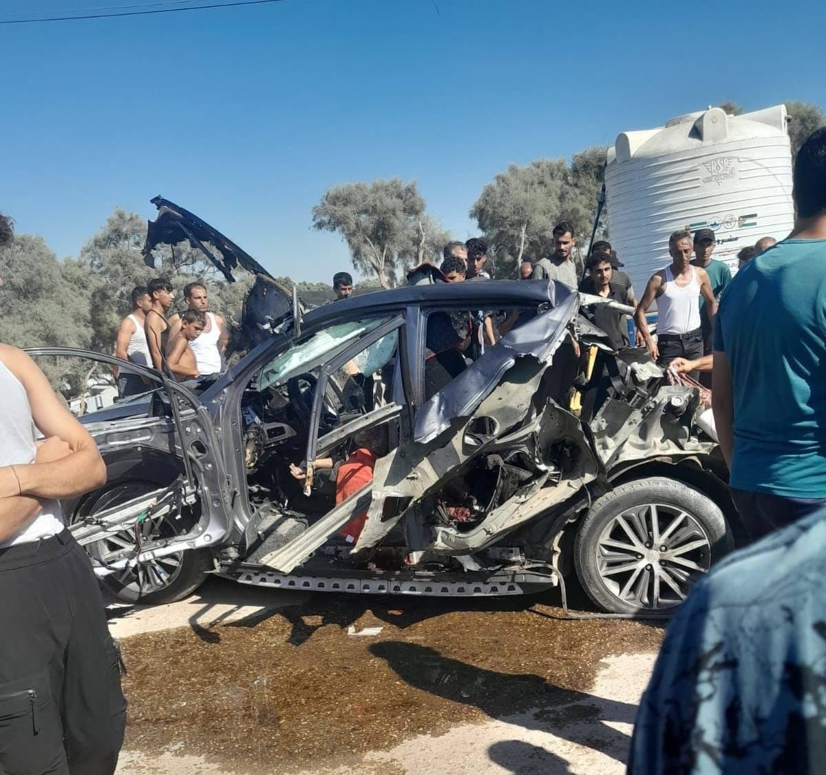 Three Palestinians killed in Israeli drone strike in Al-Mawasi