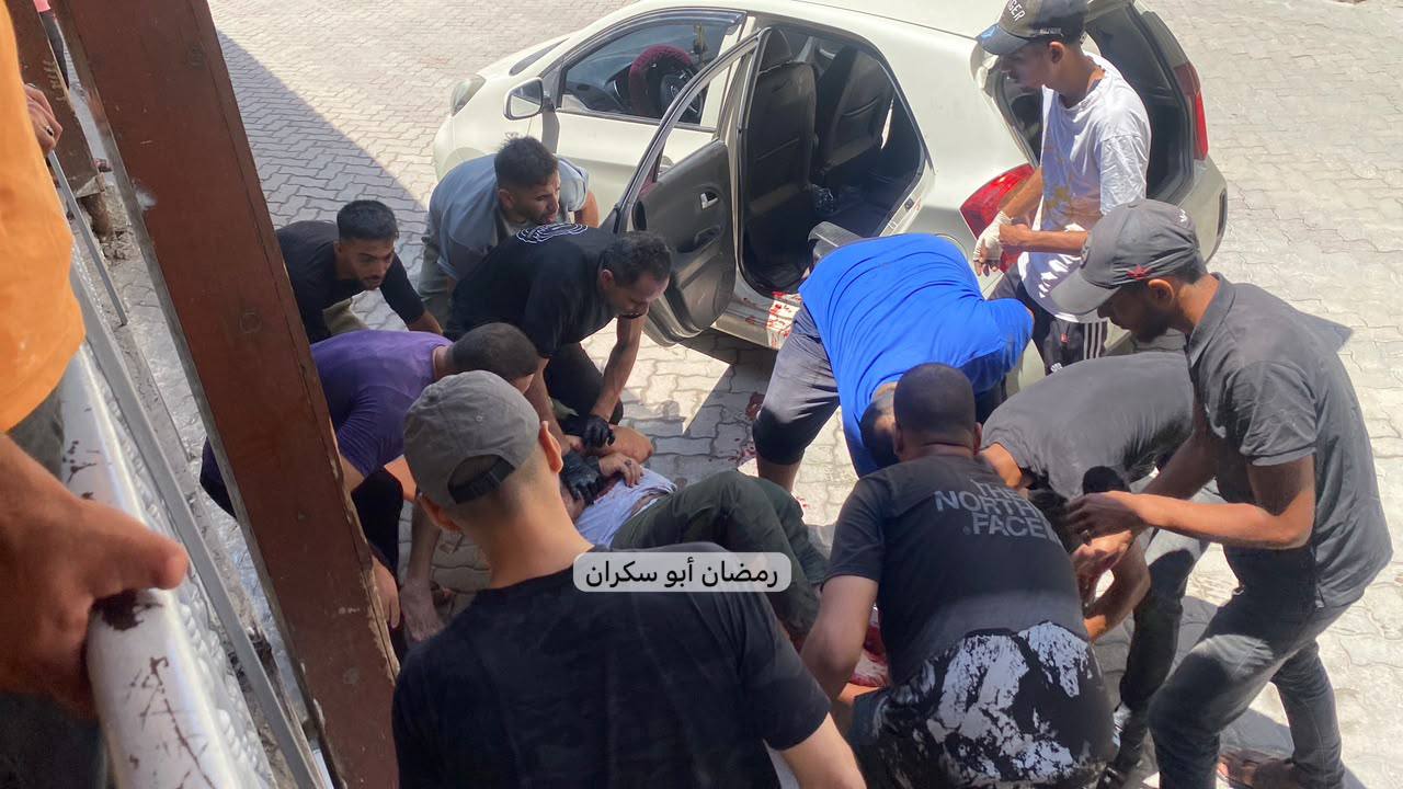 Palestinian critically injured in Israeli strike on vehicle in Gaza City