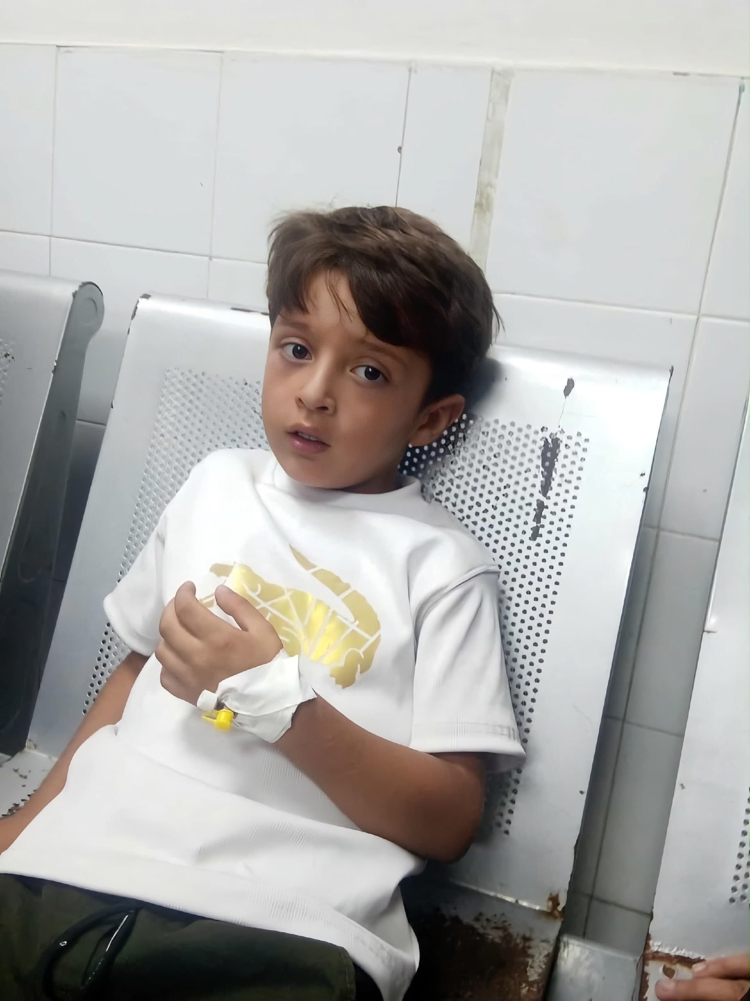 Gaza child Nasser Shamiya’s oxygen levels drop amid malnutrition