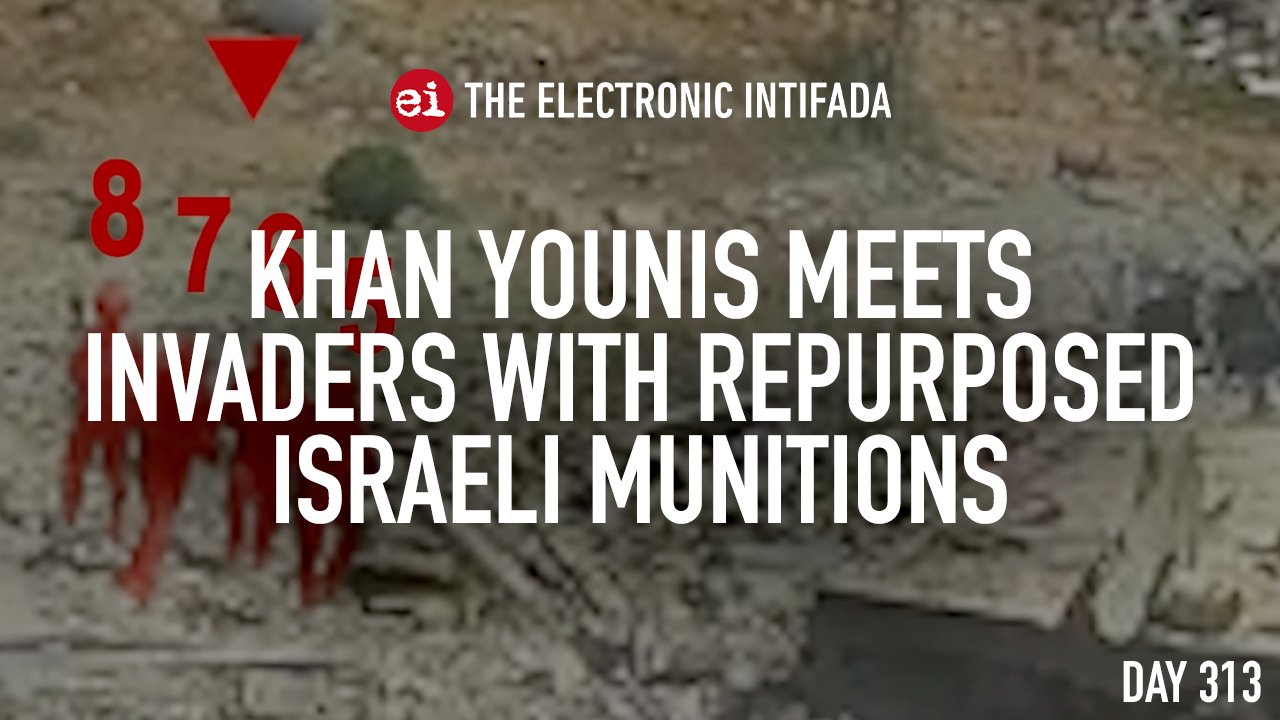 Khan Younis resistance uses repurposed Israeli munitions in southern Gaza battle