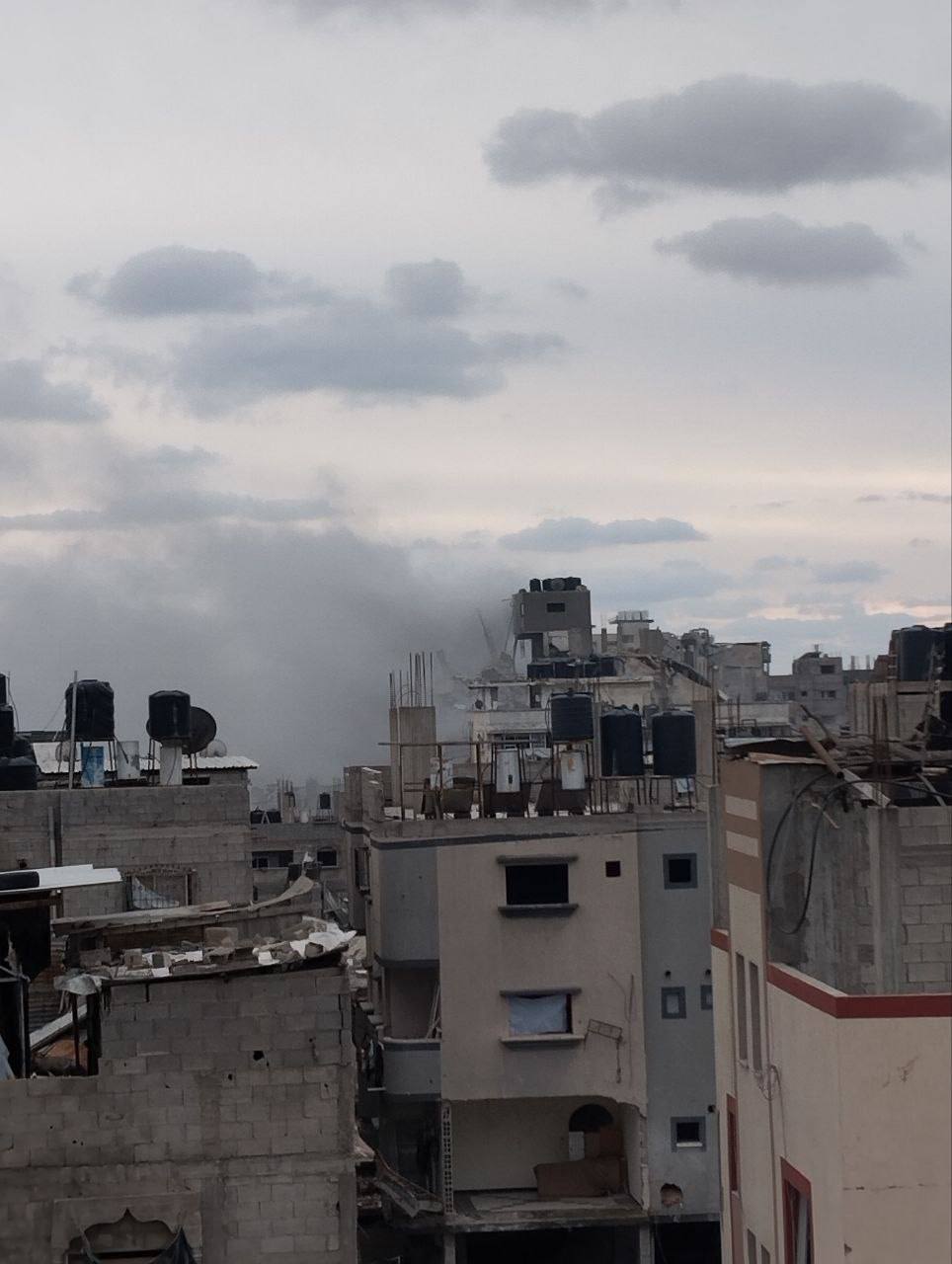 Israeli airstrike targets residential apartment in Sabra, Gaza City