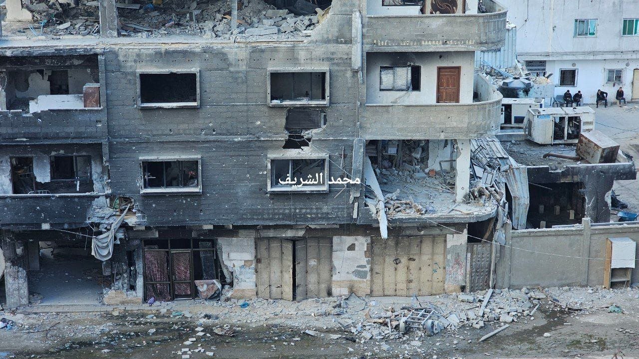 Israeli forces bomb Abu al-Jabin family apartment near Kamal Adwan Hospital