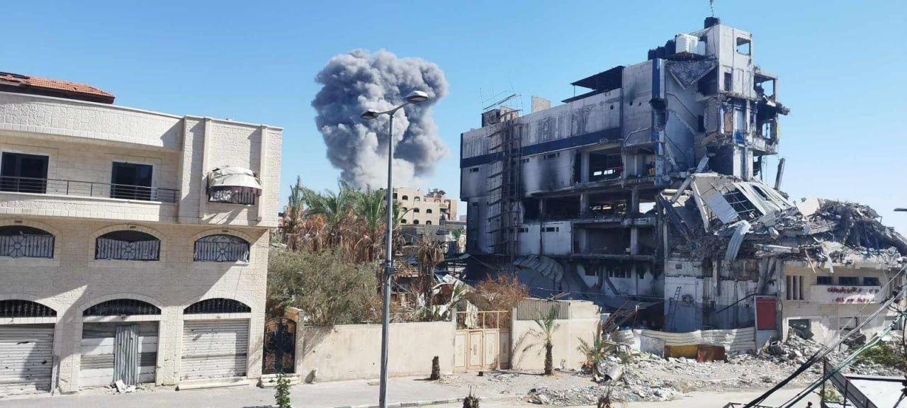 Israeli warplanes strike north of Gaza City