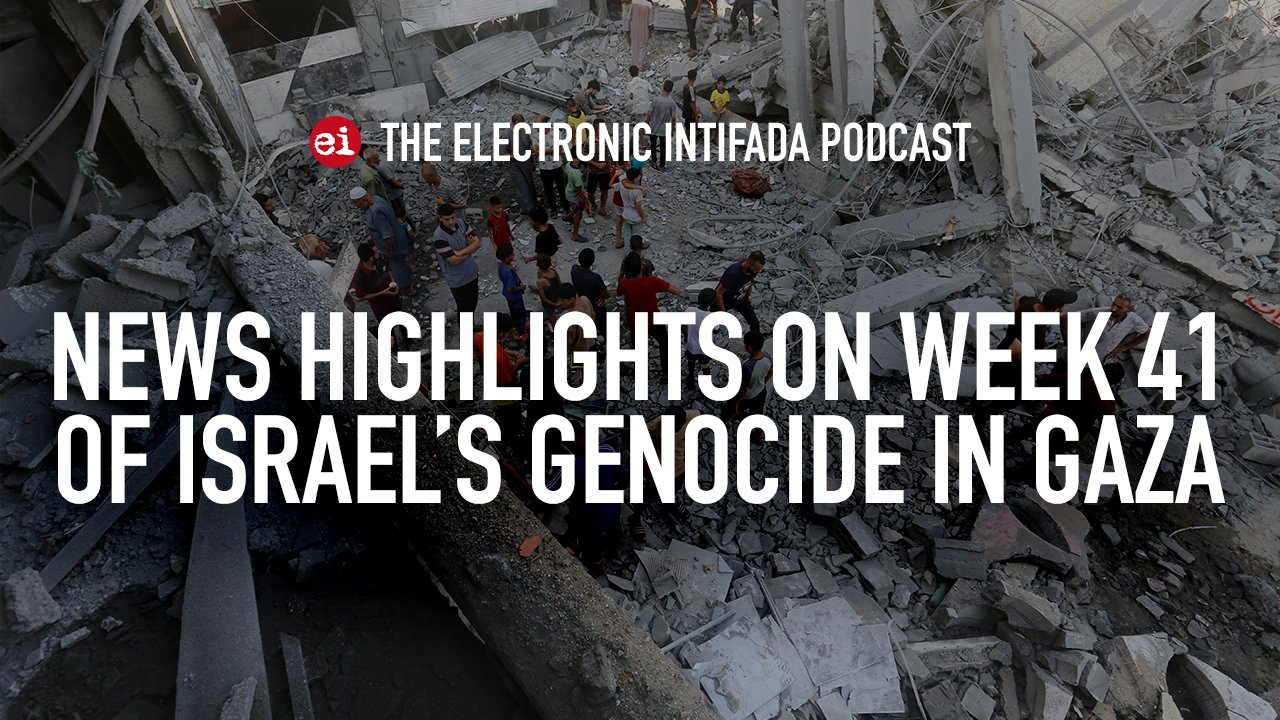 Week 41 news highlights of Israel’s genocide in Gaza