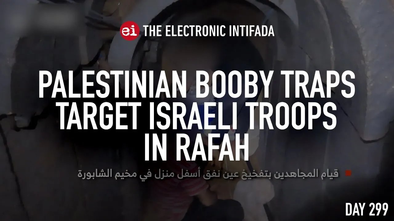 Palestinian booby traps target Israeli troops in Rafah