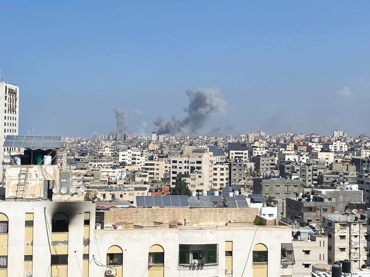 Israeli warplanes carry out more airstrikes on Gaza City