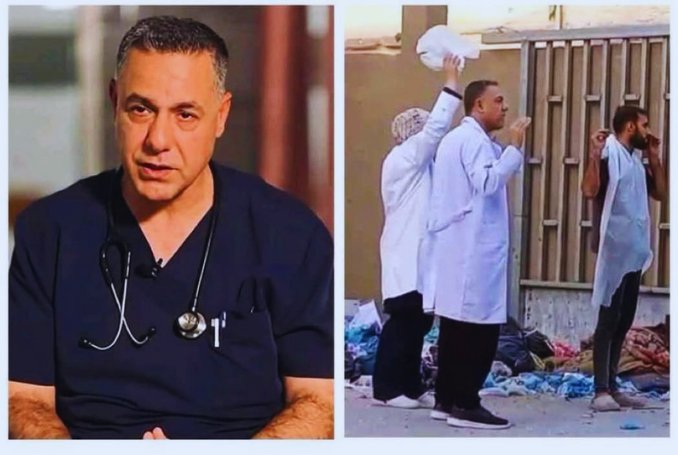 Detained Gaza physician Dr. Hussam Abu Safiya fractured ribs in Israeli prison