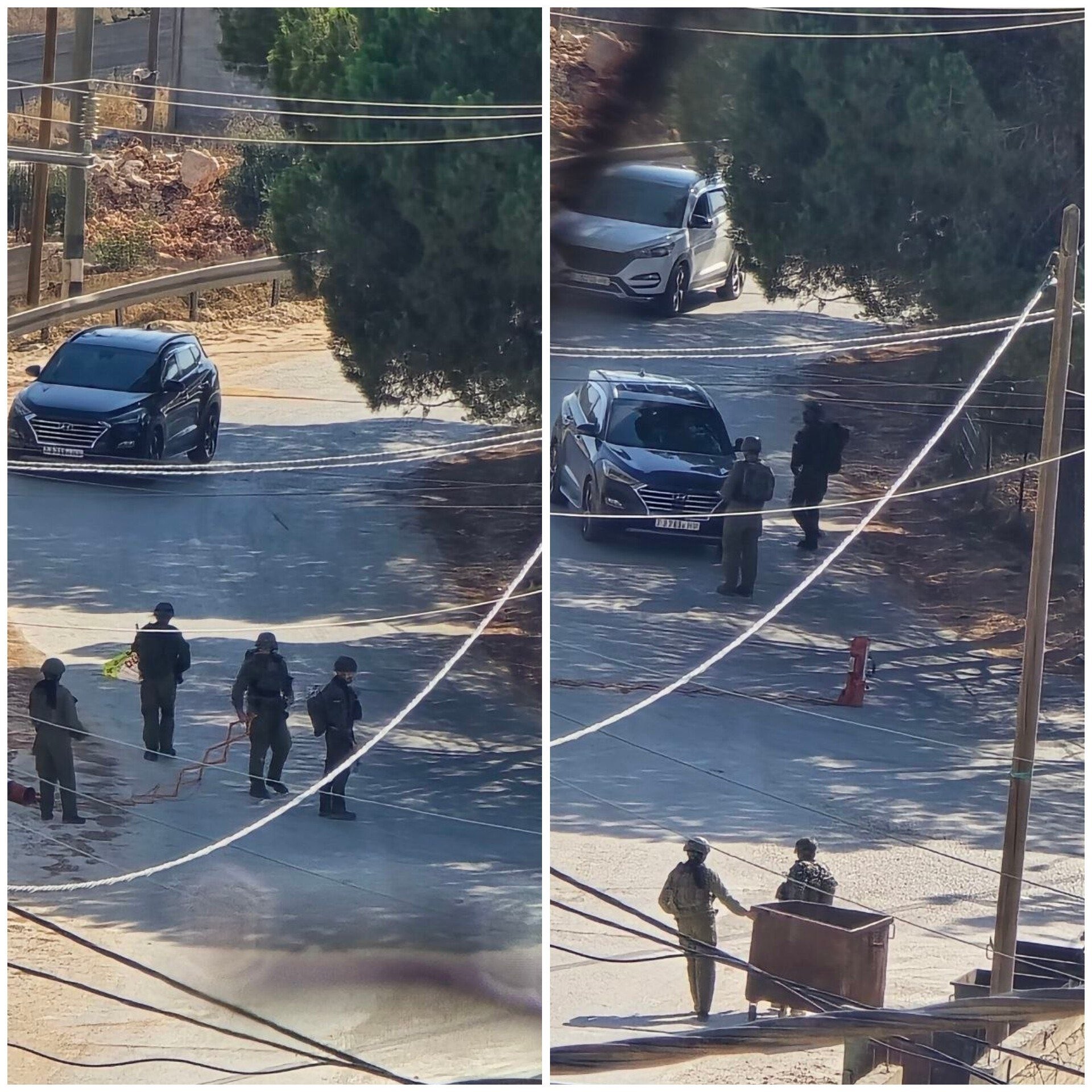 Israeli forces set up checkpoint, obstruct vehicles in Nablus