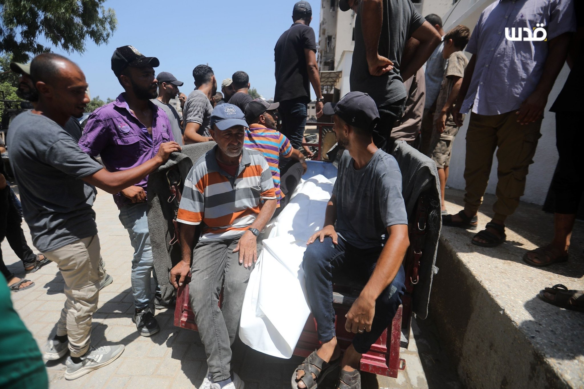 Two Palestinian men killed in Israeli airstrike in Gaza City