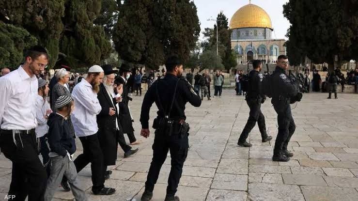 152 Israeli settlers stormed Al-Aqsa Mosque compound
