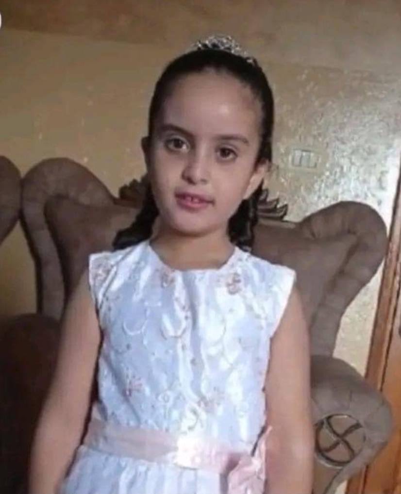 Palestinian girl Saba Naem El-Hshash killed by Israeli soldier