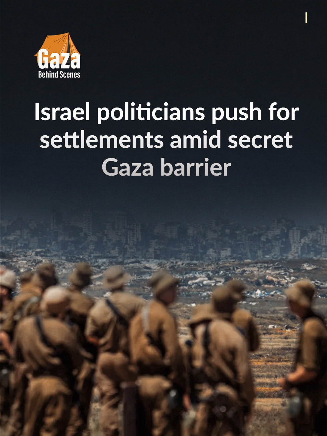 Satellite images show earthen barrier dividing Gaza