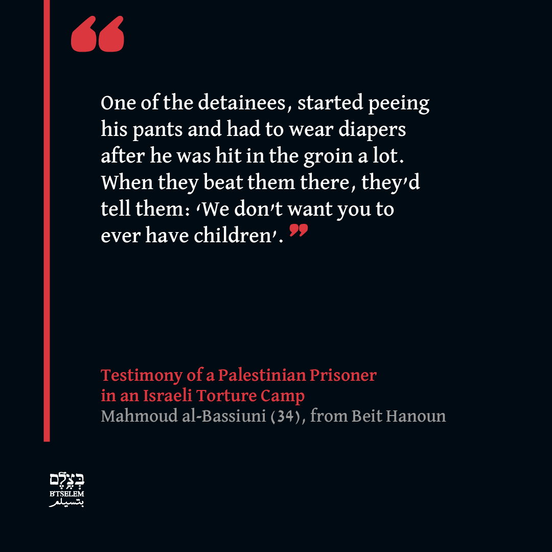 Gaza father recounts torture, beatings and abuse in Israeli detention