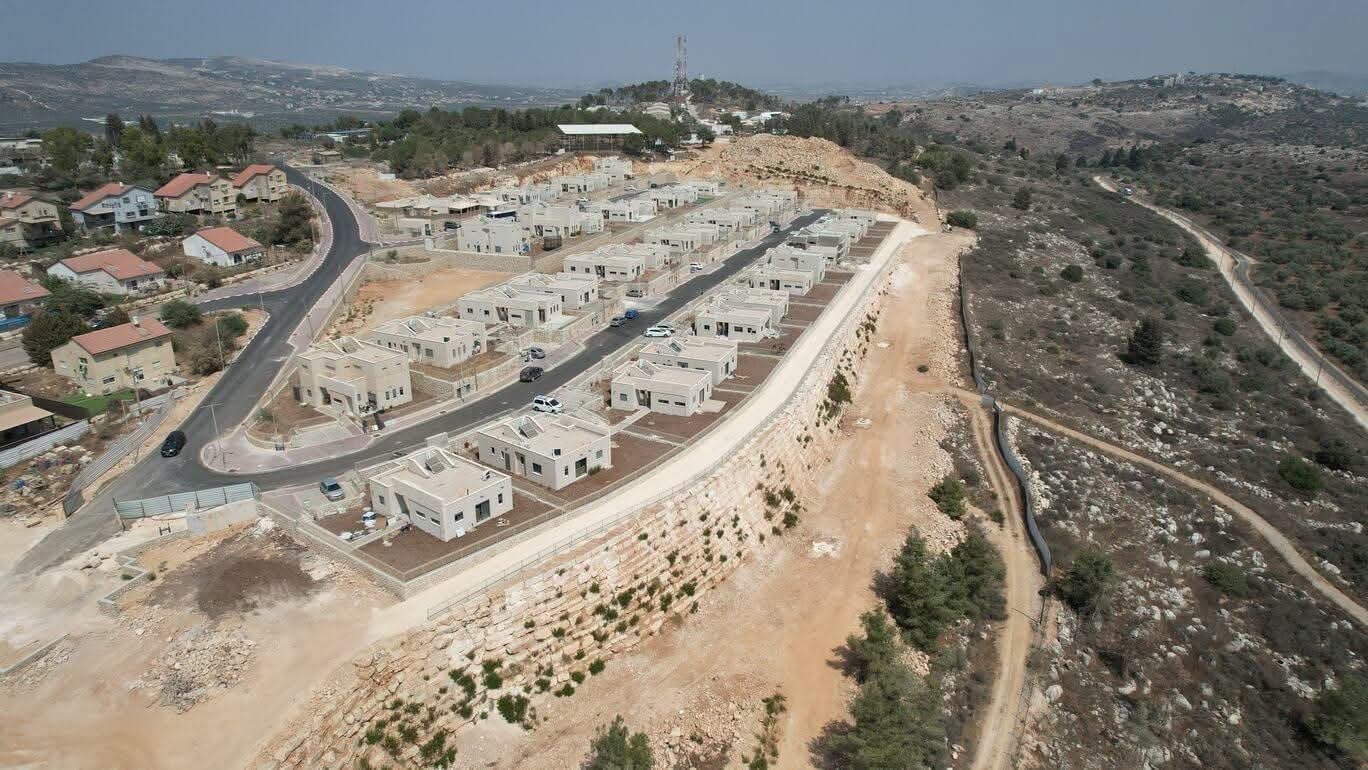 Israeli settler families move into new settlement in Arraba, Jenin