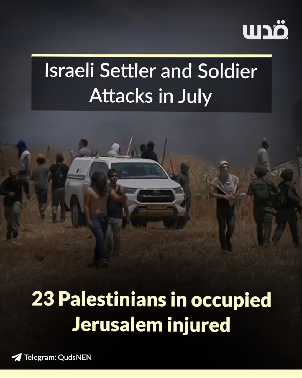 23 Palestinians injured in Jerusalem attacks; settler raids and shooting