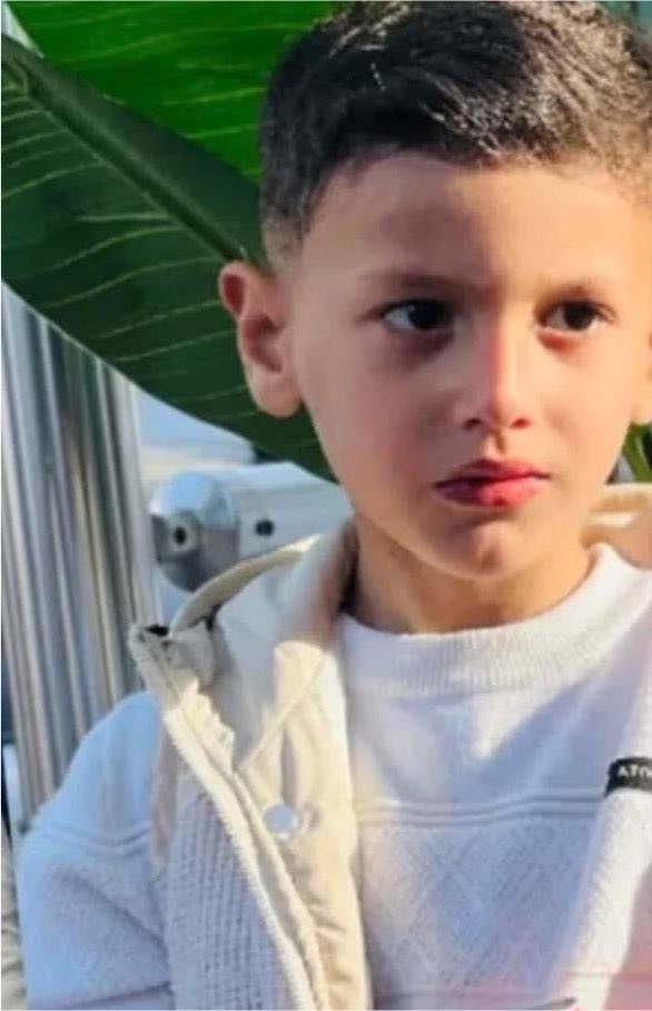Israeli airstrike kills child Ahmad Al Hams and parents in southern Gaza