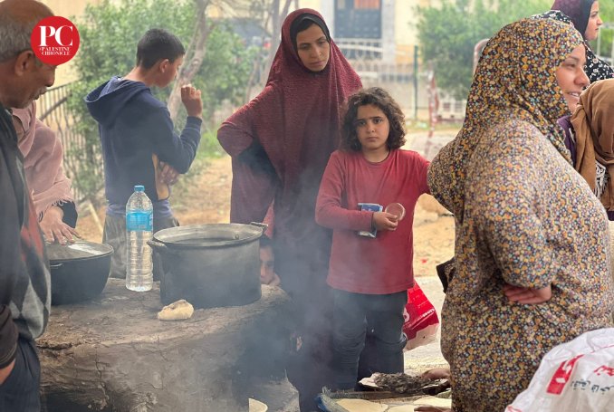Gaza displacement camp clay oven chronicle of war and return