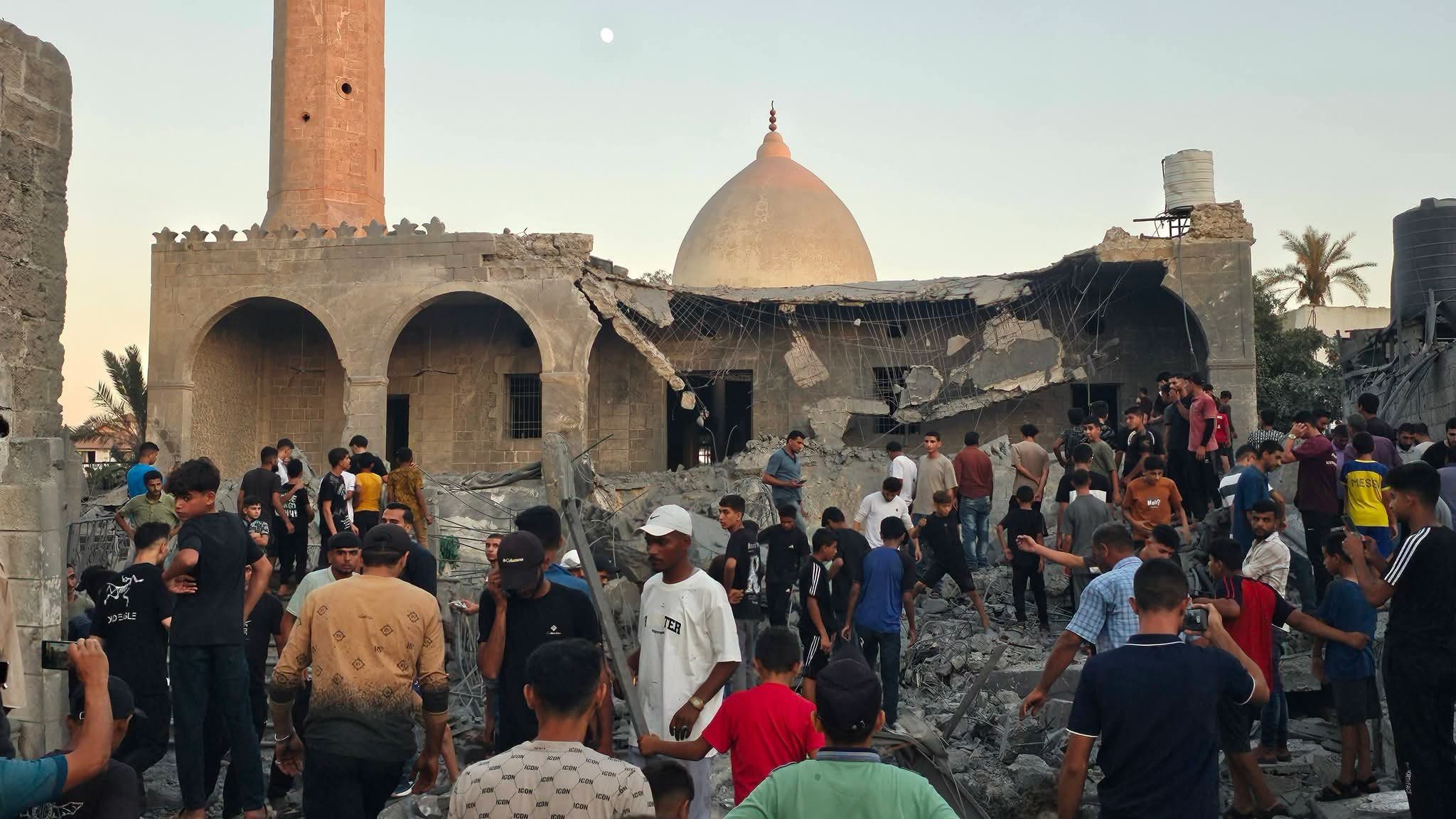 Another mosque bombed in Gaza by Israeli military